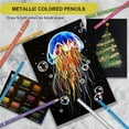 thumbnail image 7 of 72 Metallic Colored Pencils, Colored Pencils for Adult Coloring, Soft Core Coloring Pencil, Drawing Pencil for Kids Adults Beginners Artists Drawing Sketching, 7 of 7