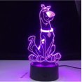 thumbnail image 5 of Figure Cute Cartoon Dog Baby Nightlight Colorful Touch Sensor Kids Bedroom Bedside Table 3d Lamp Led Night Light Remote Phone Bluetooth Control Color, 5 of 5