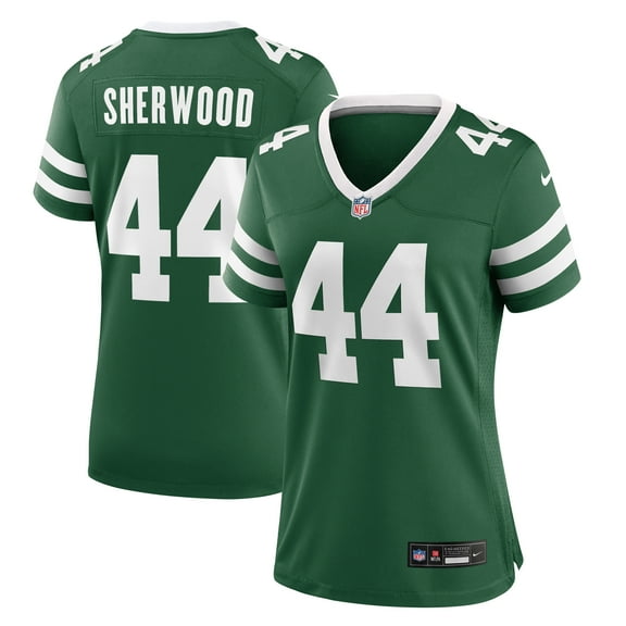 Women's Nike Jamien Sherwood Legacy Green New York Jets Game Jersey