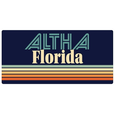 

Altha Florida 5 x 2.5-Inch Fridge Magnet Retro Design