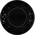 thumbnail image 2 of Lorren Home Trends LH528 16 Piece Stoneware Scroll Dinnerware Set, Black, 2 of 5
