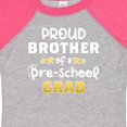 thumbnail image 3 of Inktastic Proud Brother of a Pre-school Grad Boys Baby Bodysuit, 3 of 4