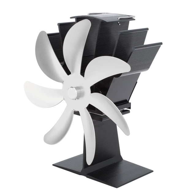 Ventilador De Calor, Ventiladores Para Chimenea, Aleación De Aluminio, Fácil De Instalar Para El Hogar