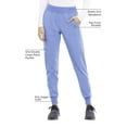 thumbnail image 2 of Cherokee Iflex Women's Scrubs Pant Mid Rise Jogger CK011, 2 of 5