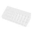 thumbnail image 3 of Caja de almacenamiento de cosméticos acrílica, caja organizadora de lápiz labial, soporte de lápiz labial transparente para brillo de labios, tocador 36 rejillas, 3 of 8