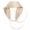 Beige, variant on Crochet Flower Lace Knit Hairband Knitting Hairband for Women Bandanas Comfortable For Daily Outfits
