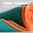 thumbnail image 5 of Muka Yoga Mat Towel with Grip Dot Non-Slip, Sweat Absorbent Towel for Hot Yoga Pilates Fitness 72x24 Inch - Turquoise, 5 of 7