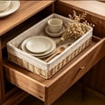 thumbnail image 6 of Dvumao Vines Woven Storage Basket, Polyester Clothing Storage Basket, Multi-Purpose Storage Tray, 6 of 7