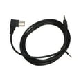 thumbnail image 1 of 3.5mm To DIN 8PIN Cable, Tight Connection Professional 8 Pin DIN To 3.5mm Adapter 90 Degree Elbow Stable Signal Output  For Electronic Musical Instrument, 1 of 8