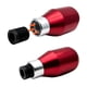 thumbnail image 2 of Adaptador universal rojo de 5 velocidades para cambio manual en metal cromado con pomo, palanca, palo y mango de bolígrafo cromados, accesorios de estilo para coche., 2 of 5