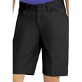 thumbnail image 5 of Real School Juniors' Flat Front Low Rise School Uniform Shorts, 5 of 5