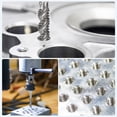 thumbnail image 6 of Uxcell Spiral Flute Thread Tap M10 x 1 Metric Machine Taps HSS6542 Uncoated, 6 of 6