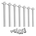 thumbnail image 1 of Shisuyan 7 Sets of Folding Fan Repair Kit Multi-size Rivets And Nuts For Handheld Fans Metal Shaft Rivets And Accessories For DIY Fan Making And Maintenance, 1 of 8