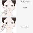 thumbnail image 3 of Ensemble de Brosse à Lèvres, Léger 5Pcs Brosse de Maquillage pour les Lèvres Confortable Rétractable pour l'École, 3 of 8