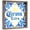 Corona 3, variant on American Art Decor Corona Extra Beer Framed Art Print , Blue - 14.25" H x 14.25" L x 1.75" D