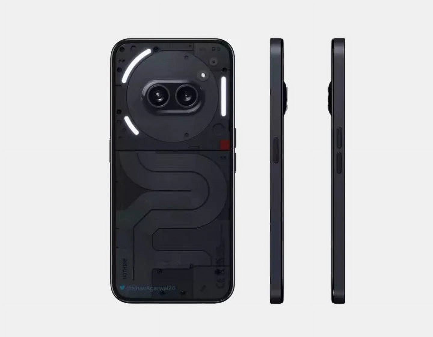 【新品未開封】Nothing Phone (2a) 8GB 128GB ブラック Nothing Phone 2a 6.7型 8GB/128GB ブラック SIMフリー PHONE2ABK128GB