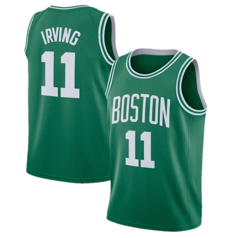 Mens Basketball Jerseys 0 Jayson Tatum 8 Kemba Walker 11 Kyrie Irving Boston Celtics Youth Green Home Icon Edition Dri Fit Swingman Jersey