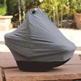 thumbnail image 3 of GO by Goldbug 4-in-1 Nursing Scarf - Gray, 3 of 5