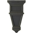thumbnail image 2 of Ekena Millwork 5"W x 5"D x 9"H Arts and Crafts Wood Vintage Decor Corbel, Black, 2 of 6