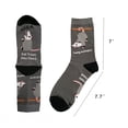 thumbnail image 2 of Cute Animal Possum Socks Fun Novelty Socks for Men Women Gift Cotton, 2 of 4