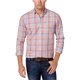 thumbnail image 1 of Club Room Camisa abotonada de manga larga con múltiples cuadros para hombre, blanca, XXX-Large, 1 of 1