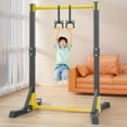 thumbnail image 4 of Meoldis Freestanding Pull Up Bar Station, 400LBS Capacity Power Tower with 11 Height Adjustments for Pull-Ups, Dips & Push-Ups, Foldable Home Gym Equipment, 4 of 11