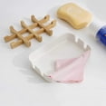thumbnail image 7 of Walbest Bamboo Fiber Shower Soap Holder Draining Box Bathroom Soap Holder, 7 of 7