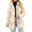 Orange, variant on Dpjklzsn Women's Plaid Shacket Jacket, Soft Fuzzy Button Front Lapel Collar Long Sleeve Oversized Casual Winter Outerwear