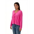 thumbnail image 2 of PRETTYGARDEN Women's Long Sleeve Tie Cardigan Sweater, Sizes S-XXL, 2 of 6