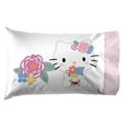 thumbnail image 2 of Hello Kitty 'Floral Rainbow' 4-Piece Bed Set, 2 of 9