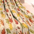 thumbnail image 3 of Autumn Fall Leaves Pattern Blanket,Comfortable Soft Lamb Wool Throw Blanket,All Season,Warm Lightweight Blankets for Sofa Bed Couch Living Room Chair,60"x80", 3 of 4