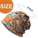 thumbnail image 2 of Gorro holgado para mujer, gorro para quimioterapia, babero elástico transpirable, gorro de doble uso, gorro estampado de flores, gorro holgado para dormir, bufanda infinita, 2 of 5
