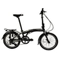 thumbnail image 1 of Wonder - SOLOROCK 20" 8 Speed Aluminum Folding Bike， V-Brake - Gray, 1 of 1