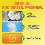 Walex Elemonate RV & Marine Grey Holding Tank Deodorizer, Lemon Scent, 5 Treatments