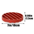 thumbnail image 6 of Silicone Cooker Rack , Roasting Rack for Baking Cooking Steaming, Crock Pot Air Fryer Pressure Cooker Rack, 6 of 6