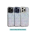 thumbnail image 5 of onn. Phone Case for iPhone 15 Pro – Iridescent Glitter Fleck, 5 of 6
