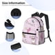 thumbnail image 2 of Disketp No Drama Llama Mochila Ligera Clásica con Múltiples Bolsillos, Mochila Casual para Hombre y Mujer, Ideal para Escuela, Trabajo y Viajes, 2 of 5