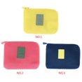 thumbnail image 1 of maskred Travel Storage Box for Portable Digital Earphone Data Cable Charger Mesh Sponge Bag Holder Cosmetic Box yellow 5Set, 1 of 6