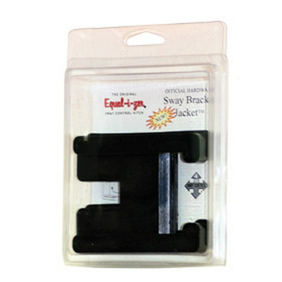 Fastway Trailer Weight Distribution Hitch Sway Control Bracket Shield 95-01-5150 Plastic; Black; Set Of 2