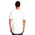 thumbnail image 2 of Next Level Men's Cotton Long Body Urban T-Shirt, White - 4XL, 2 of 3