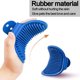 thumbnail image 1 of Dog Grooming Brush Pet Bath Brush Pet Shampoo Bath Brush With Adjustable Handle Rubber Shower Brush, 1 of 4