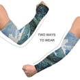thumbnail image 4 of ALAZA Tiger on Mountain UV Sun Protection Arm Sleeves UPF 50+ Compression Cooling Sleeve 1 Pair, 4 of 7