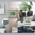 Atomic Clock with Indoor Temperature and Humidity,SelfSetting Digital