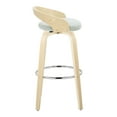 thumbnail image 3 of Grotto 30" Fixed-Height Bar Stool, Bar Chairs, Swivel Bar Stools, Bar Stools Set of 2, 3 of 10