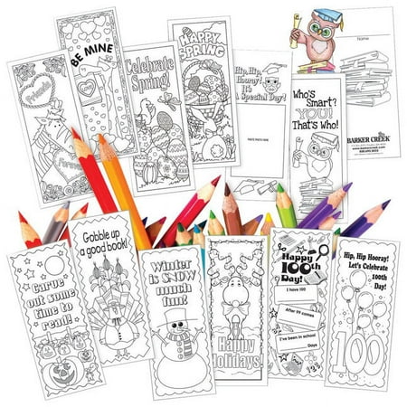 UPC: 0704068035751 | Barker Creek Celebrate the Year Bookmark Set (12 Designs) ̶ 360 Bookmarks