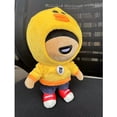 thumbnail image 2 of Peluche de juguete de las estrellas del juego Brawls, Leon, Shelly, Poco Clot, almohada de juguete, muñecos, personajes del juego para niños, regalos de cumpleaños, 2 of 5