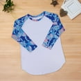 thumbnail image 2 of Ketyyh-chn99 Kids Tops for Girls Toddler Girls Autumn Clothes Long Sleeve Shirt Tops Blue,6, 2 of 4