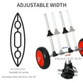 thumbnail image 5 of Soozier Universal Kayak Cart, Trolley Trailer Kayak, 5 of 9