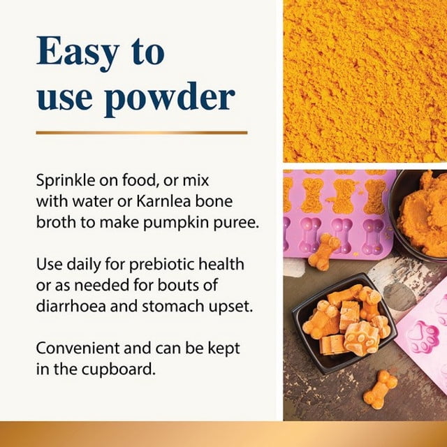 Karnlea Pumpkin Powder for Dogs Treats 200g