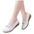 thumbnail image 6 of Mostsola Loafers for Women Comfortable Low Wedge Walking Shoes Non-Slip Business Casual Shoes, 6 of 8